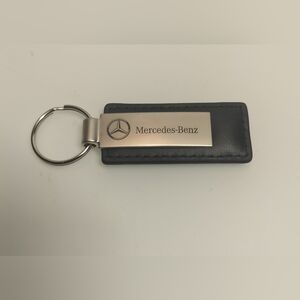 Mercedes Benz Leather Key Chain San Francisco Dealer Pre-owned